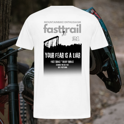 *YOUR FEAR IS A LIAR* T-Shirt white