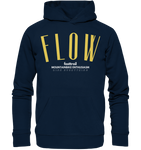 *FLOW*  Organic Hoodie navy