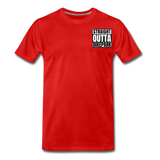 *STRAIGHT OUTTA BIKEPARK* Shirt Red - Rot