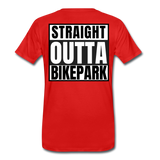 *STRAIGHT OUTTA BIKEPARK* Shirt Red - Rot