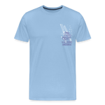 *Downhill Vallnord* T-Shirt Azurblue - Sky