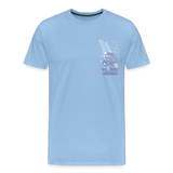 *Downhill Vallnord* T-Shirt Azurblue - Sky