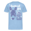 *Downhill Vallnord* T-Shirt Azurblue - Sky